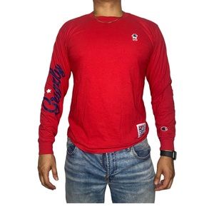 Red Champion feat. Grizzly bear long sleeve